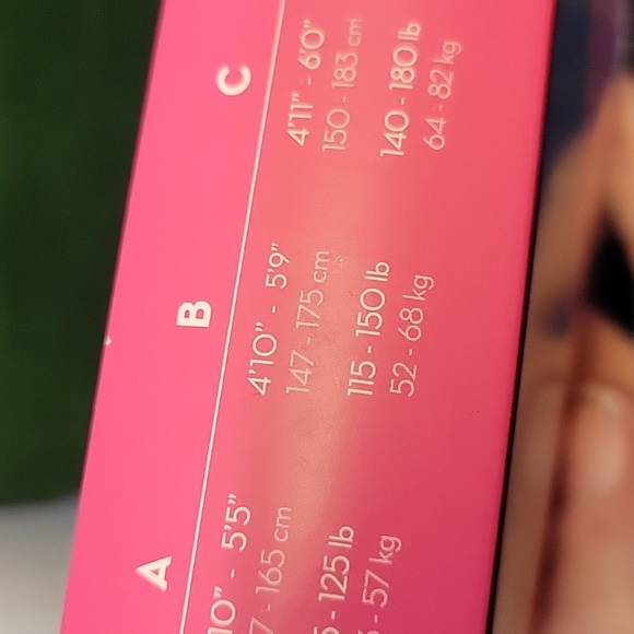 Spanx Black Tights Double Take Patterned Leg Sz B Very Black New In Package - Picture 4 of 6